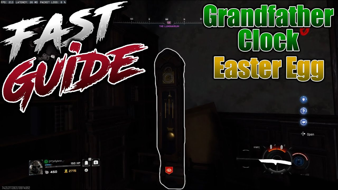 ASTRA MALORUM - GRANDFATHER CLOCK EASTER EGG FAST GUIDE | BLACK OPS 7 ZOMBIES