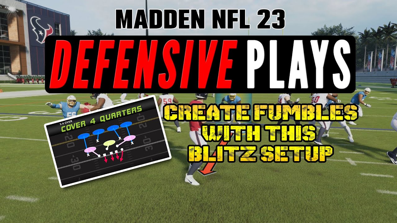 Madden NFL 23 Defensive Tips - Create Fumbles With This Blitz Setup