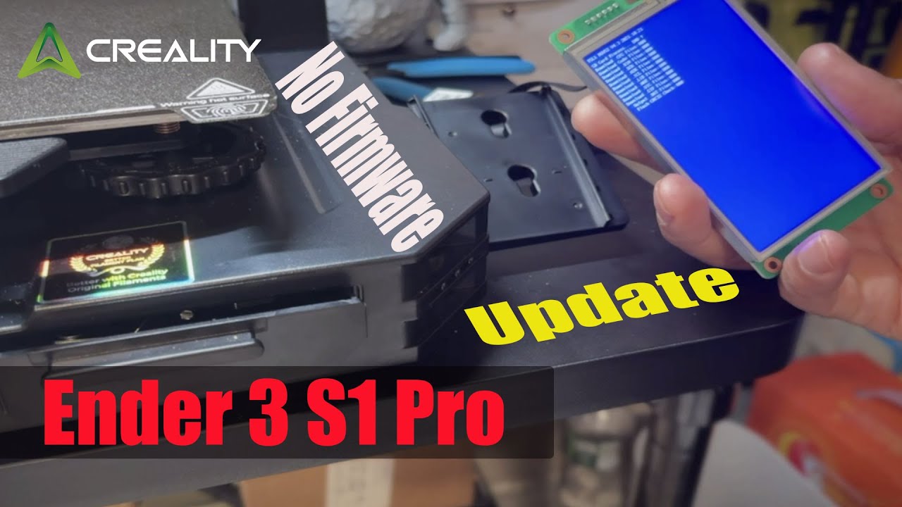 Ender 3 S1 Pro Not Updating - s1 pro firmware not updating part 1