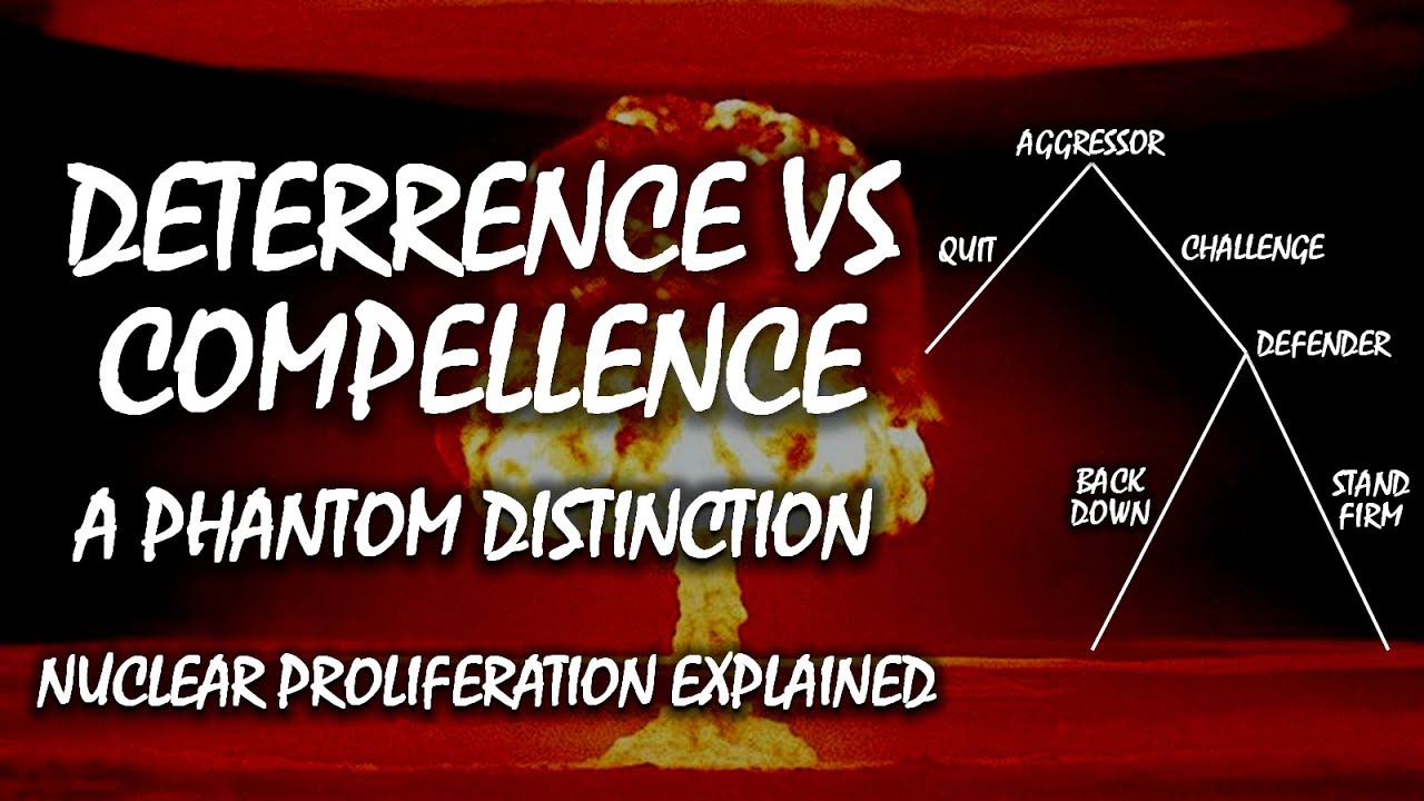 Compellence versus Deterrence: A Phantom Distinction | Nuclear Proliferation Explained