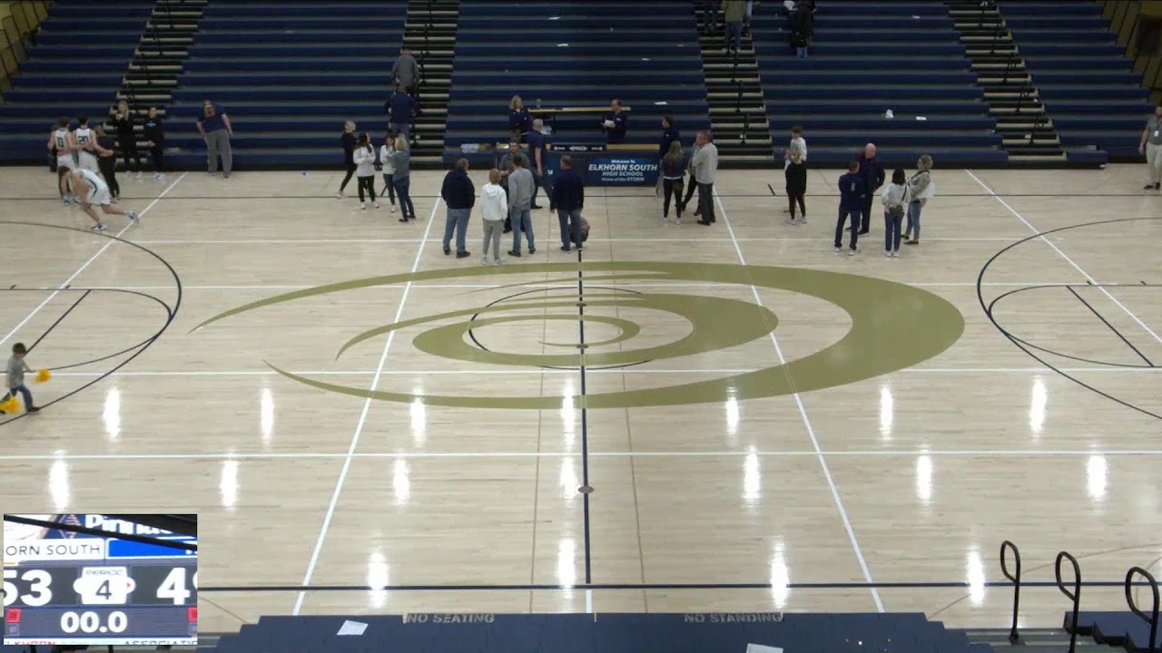 Elkhorn South High School vs Papillion La Vista South High School Mens Varsity Basketball
