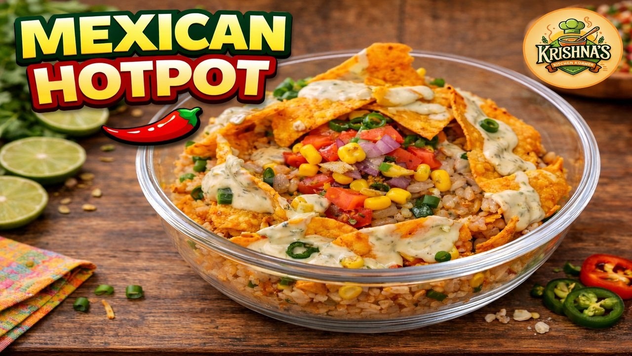 Mexican Hot Pot Rice Indian Style | Spicy, Tangy & Creamy One Pot Fusion Recipe I