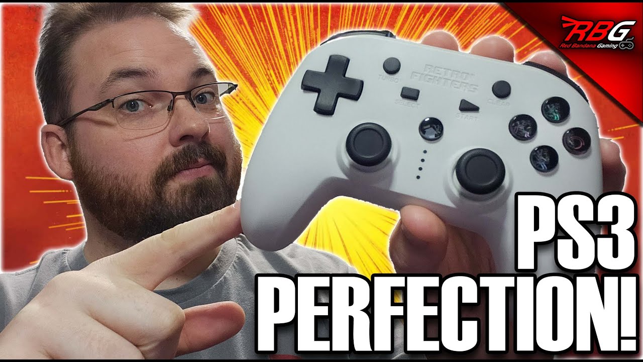 ИДЕАЛЬНАЯ замена вашему контроллеру PS3 DualShock от Retro Fighters — Defender BT!