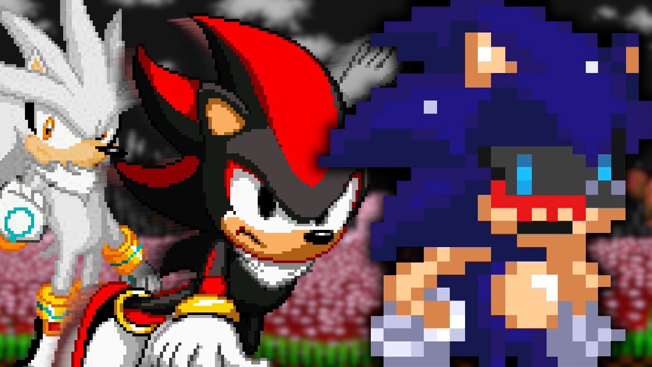 SHADOW AND SILVER ACTUALLY DESTROY SONIC.EXE!! Sonic.exe: The Bad Time Collection Round 3