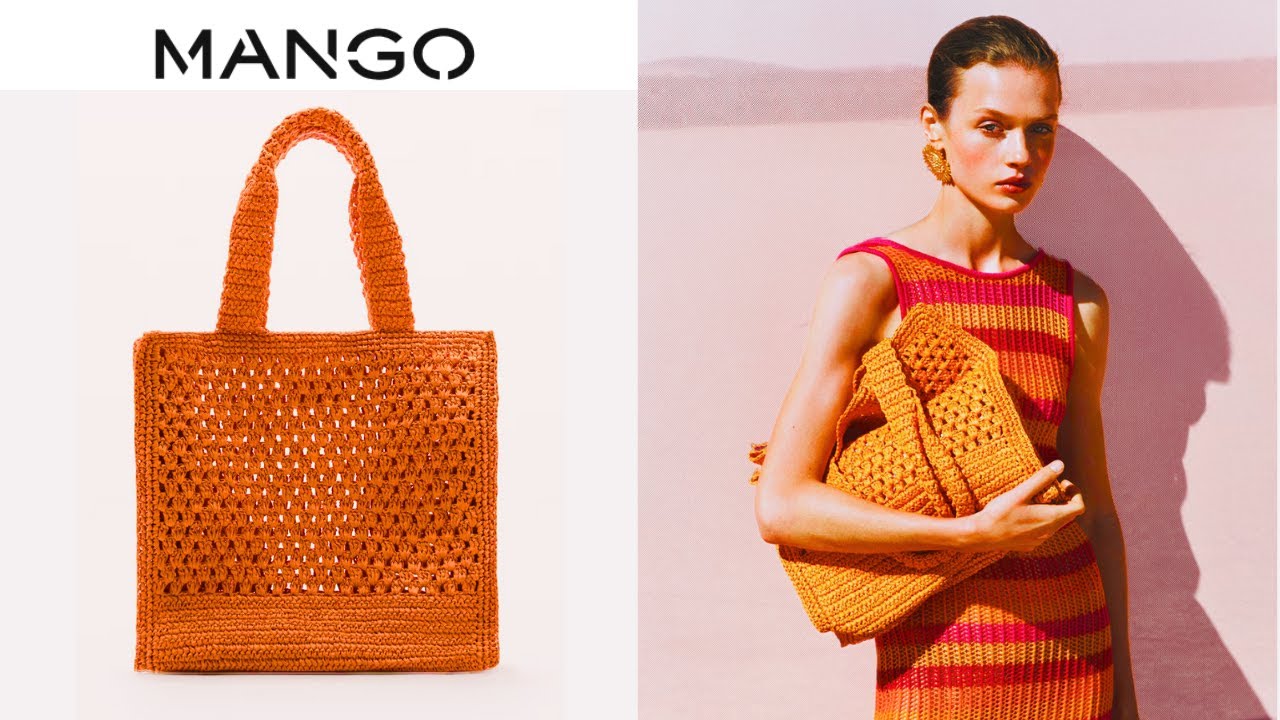 Don't Miss Out on the Must-Have Raffia Beach Bag! #easycrochet #raffiabag #crochetbag
