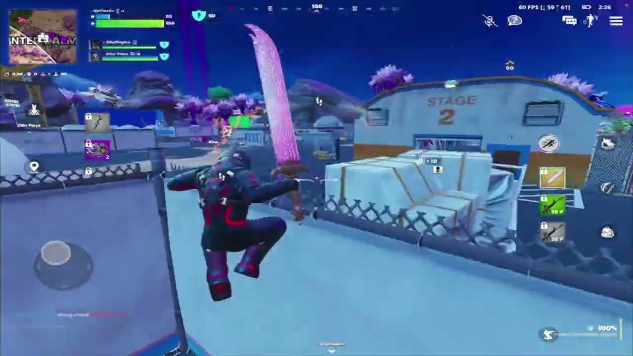 Fortnite on iPad A16 (Chapter 7 Season 1) #471