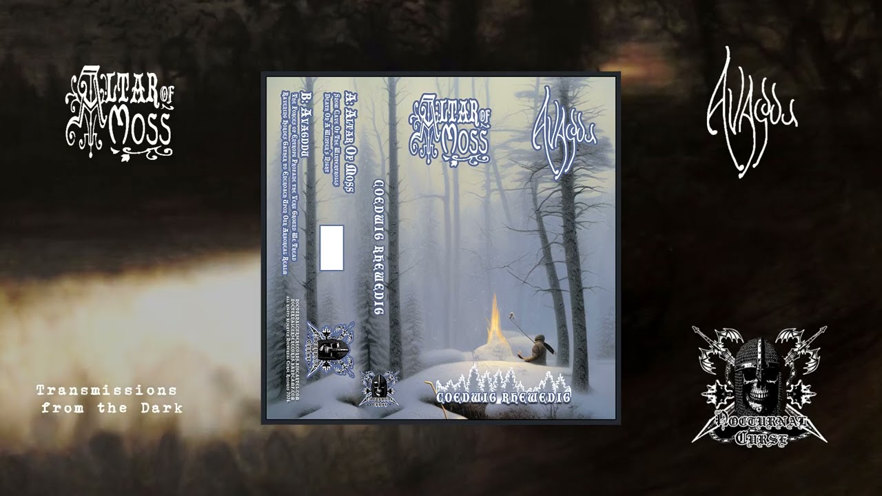 Altar of Moss & Avagddu - Coedwig Rhewedig (full split, 2024)