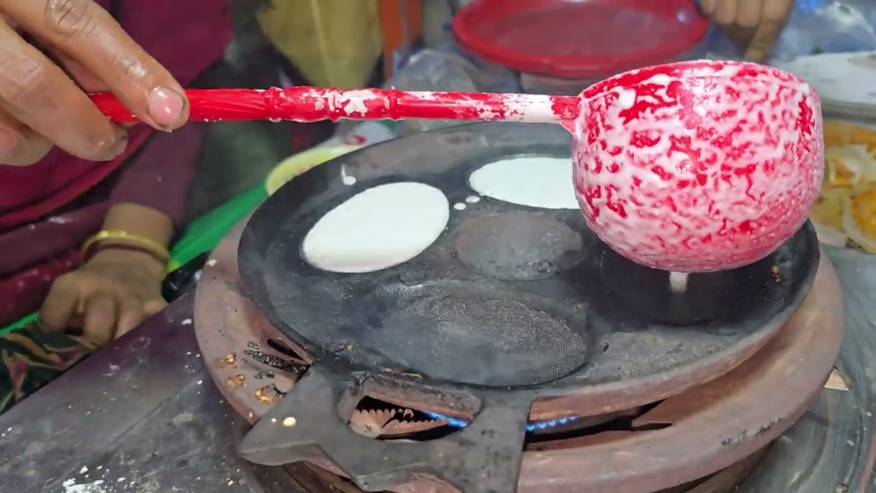 Chitoi Pitha Making | Bangladeshi Street Food | Traditional Rice Cake