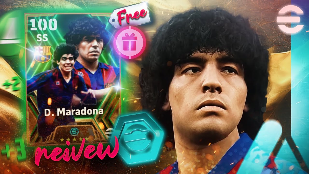 Free MARADONA is a BEAST! Best training + eFootball review