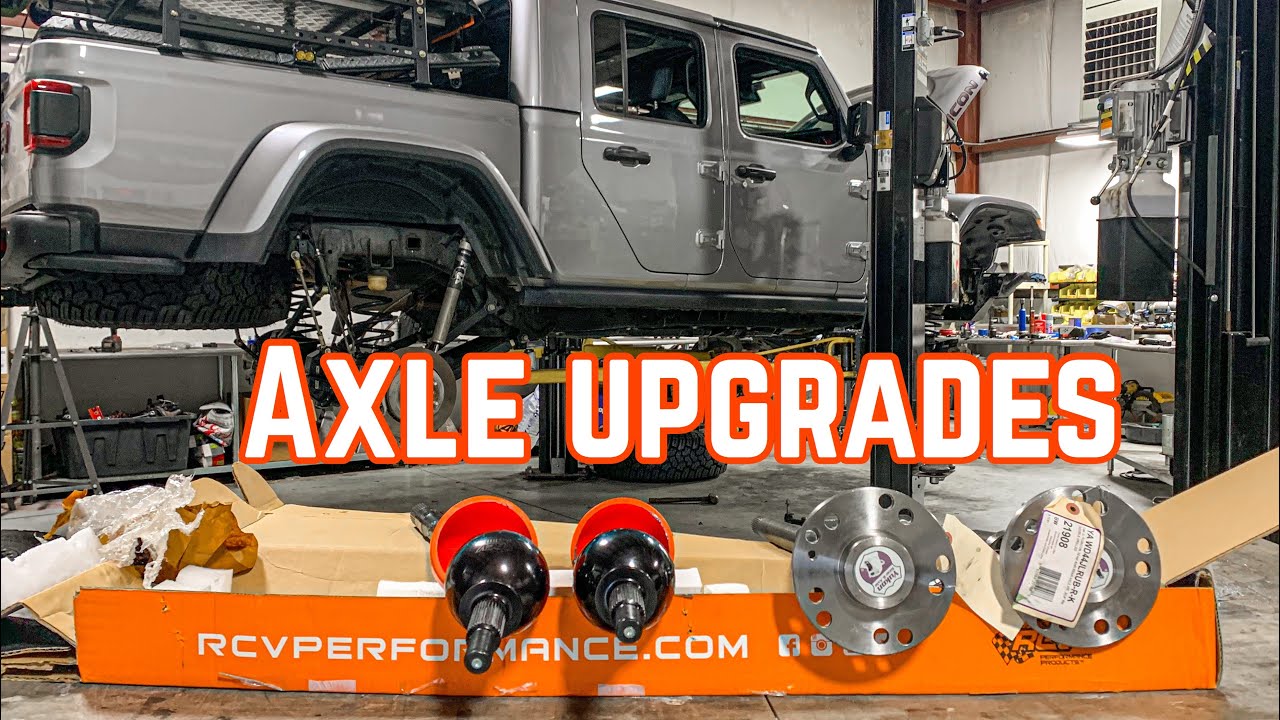 Модернизация полуосей для Jeep Gladiator и Wrangler!