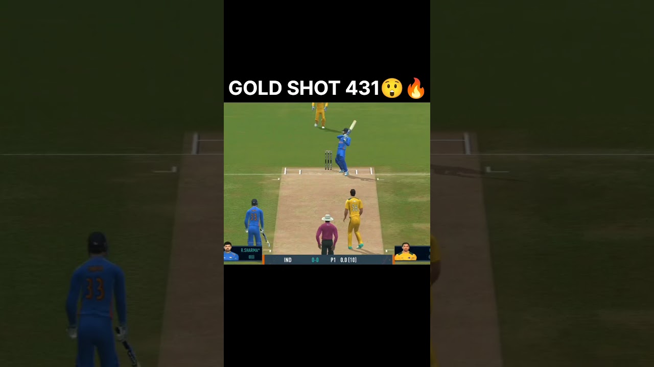 Gold Shot 431 🔥 | Real Cricket 24 
