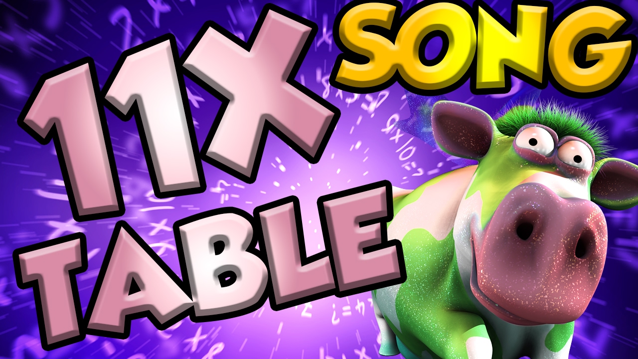 11 TIMES TABLE SONG - 11x TABLE ADVENTURE