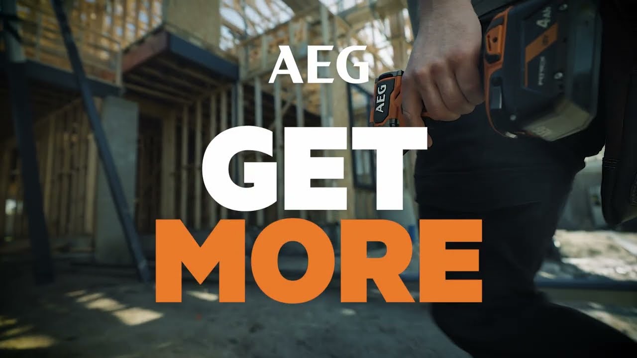 GET MORE Control - 4 Mode Selection Panel! AEG Powertools Impact Driver