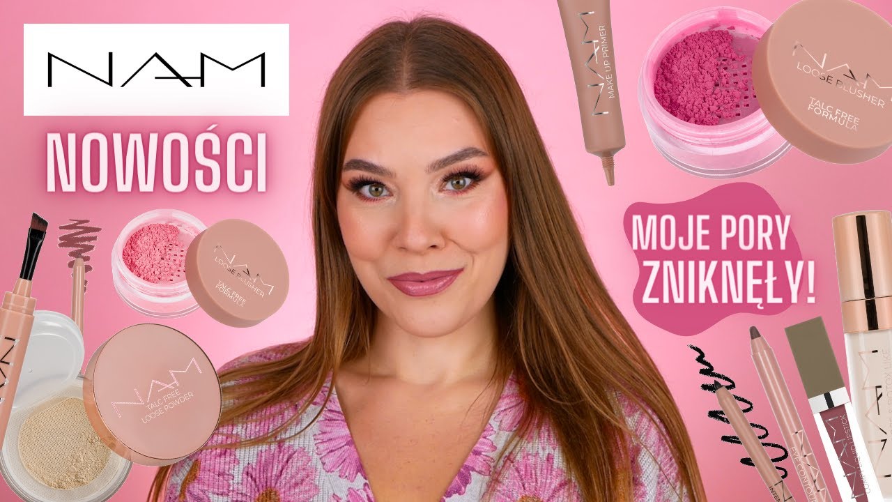 NOWOŚCI NAM! 🔥 Koniec z nadmiarem SEBUM! Puder USUWAJĄCY PORY! Kredka do oczu niczym MASŁO?! 😮