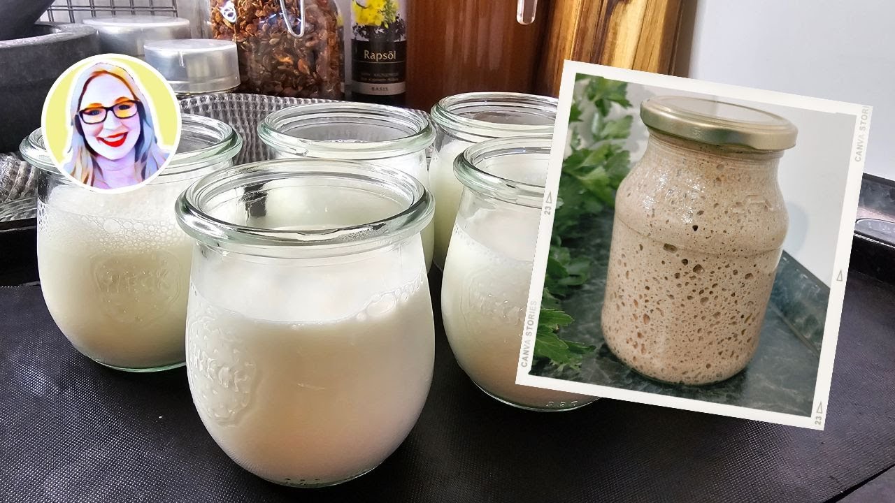 Cremiger Joghurt mit Sauerteig ganz einfach selbst gemacht – im stylischen Weckglas!