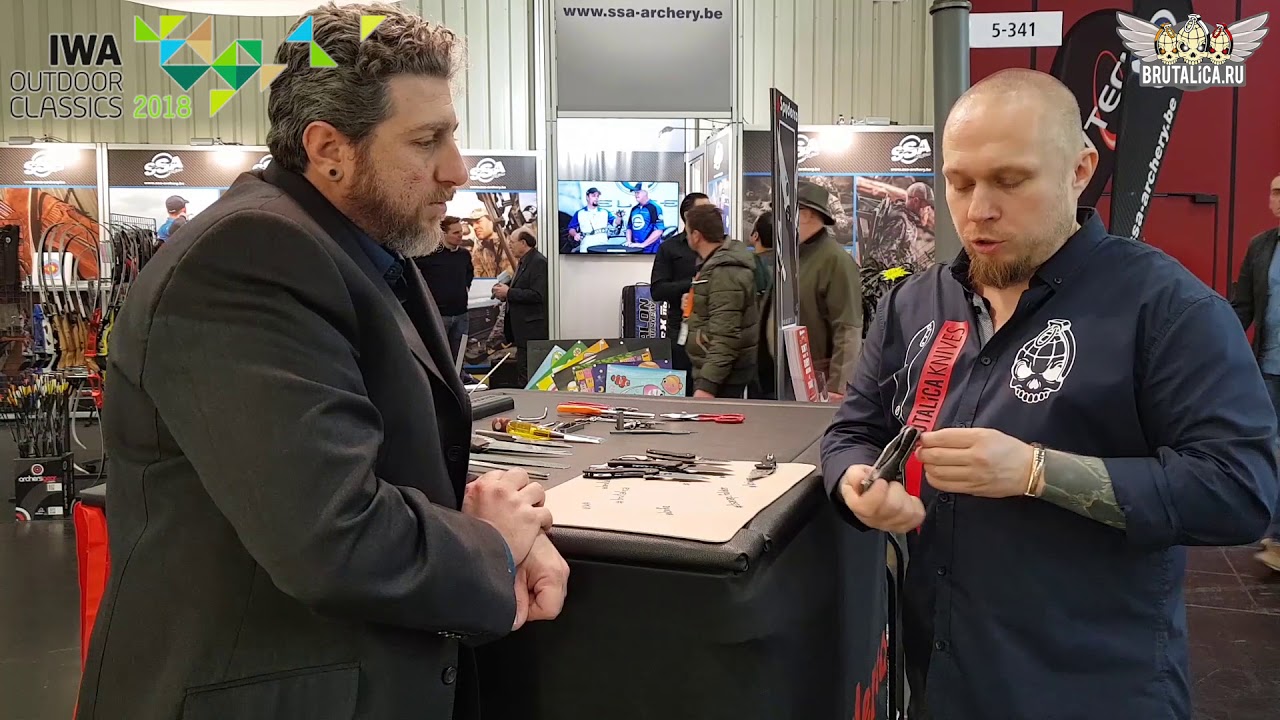 Spyderco на выставке IWA2018 - новинки и Эрик Глессер