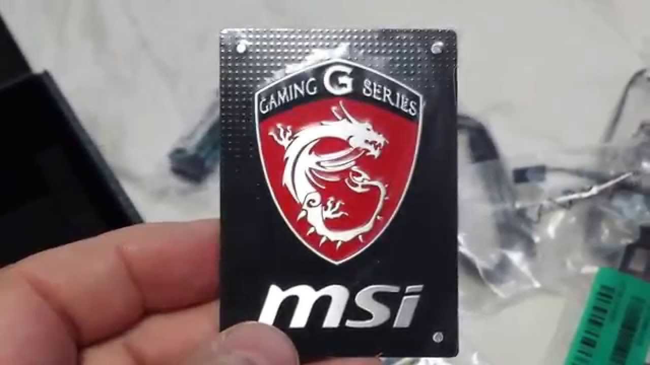 MSI  Z97 Gaming 7 motherboard unboxing/review - part two