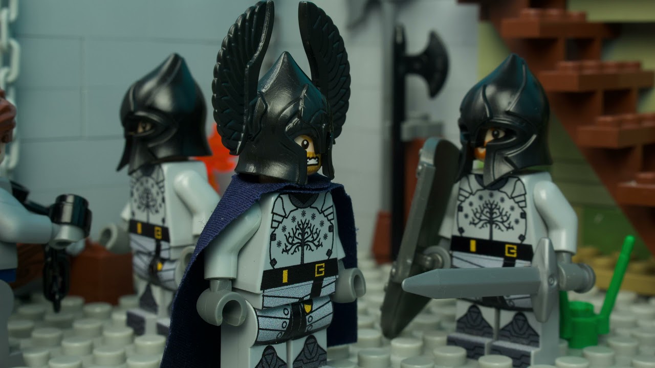 Lego Lord of the Rings Stopmotion (From Orc Eyes)