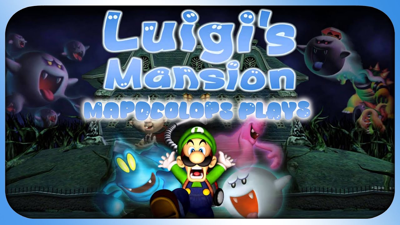 My First Time Playing Luigi's Mansion! [FULL GAME]
