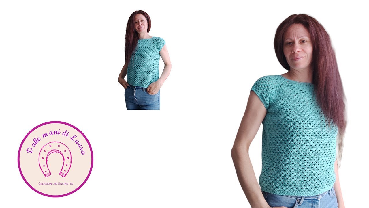 Realizziamo Insieme Una Maglia Estiva con il Punto Granny 👚 | Maglia Jolie Tutorial