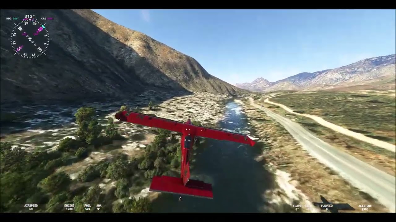 MSFS 2020 Canyon Flying, LO5 - KPTV