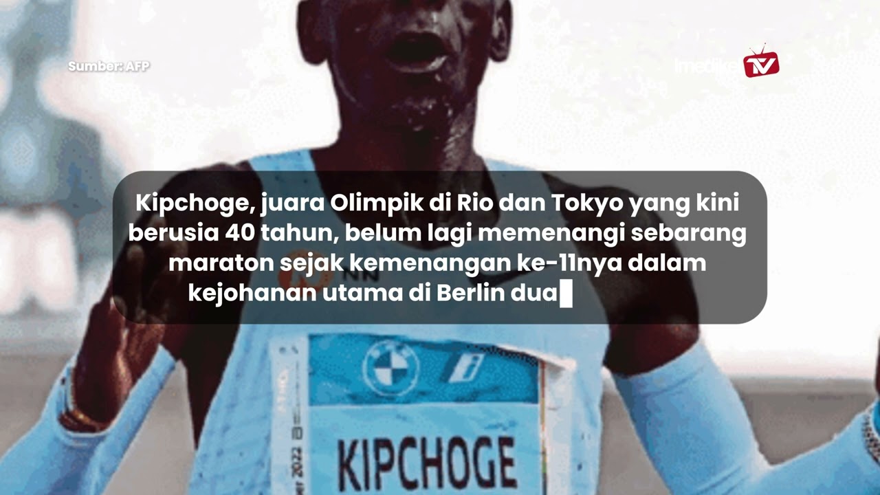 KIPCHOGE, SIFAN SERTAI MARATON NEW YORK | Imedikel TV