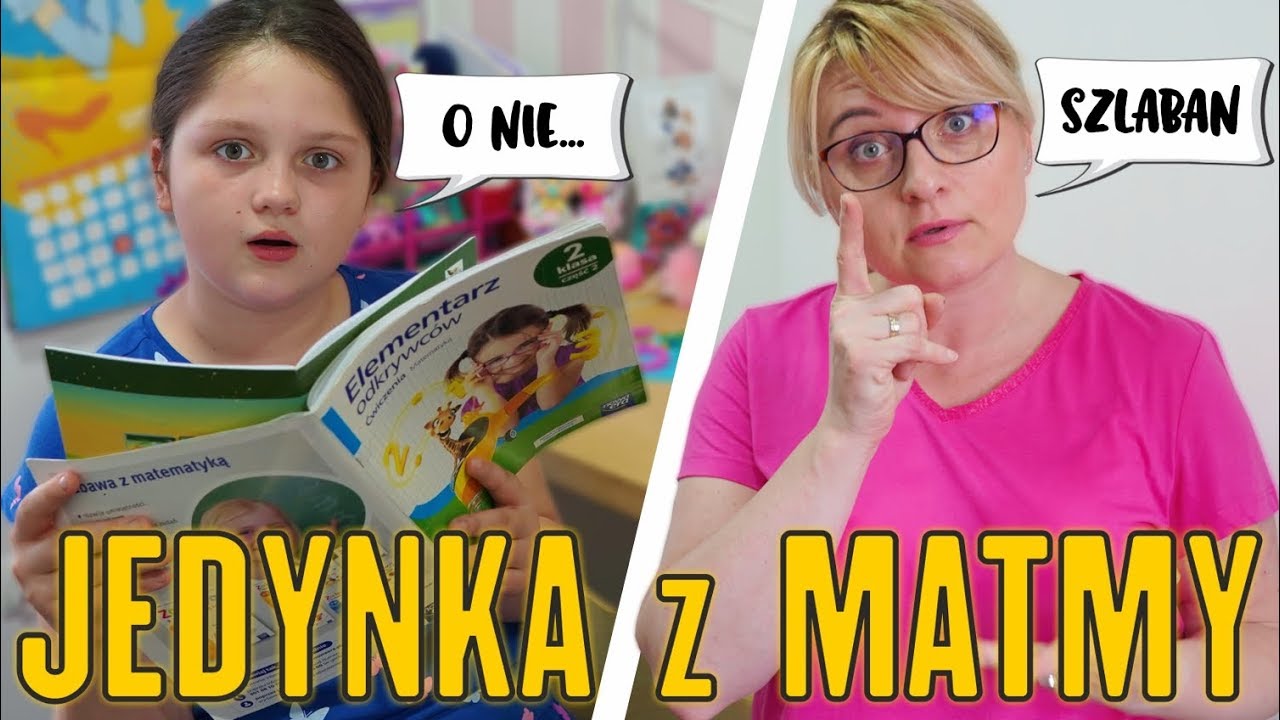 JEDYNKA Z MATEMATYKI ❗ POWTARZAM KLASĘ 😱 MAMA BYŁA BARDZO ZŁA 😡