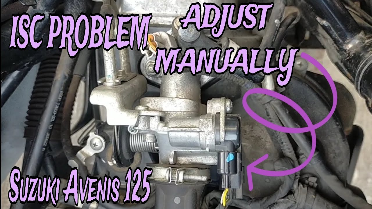 SUZUKI AVENIS 125 / ISC PROBLEM ADJUST MANUALLY #suzukiavenis125 #motogiography #beastpren