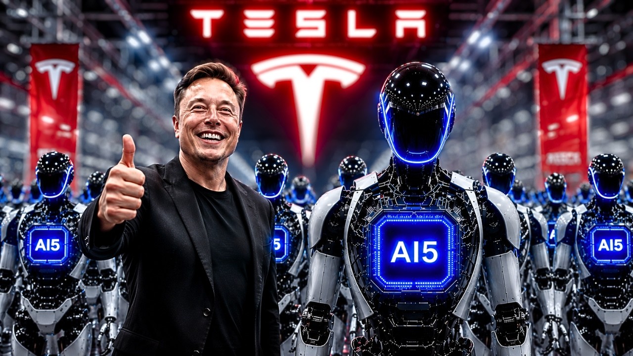 Tesla AI5 Skips Cars: 40x Faster, Powers Optimus, Kills Nvidia H100