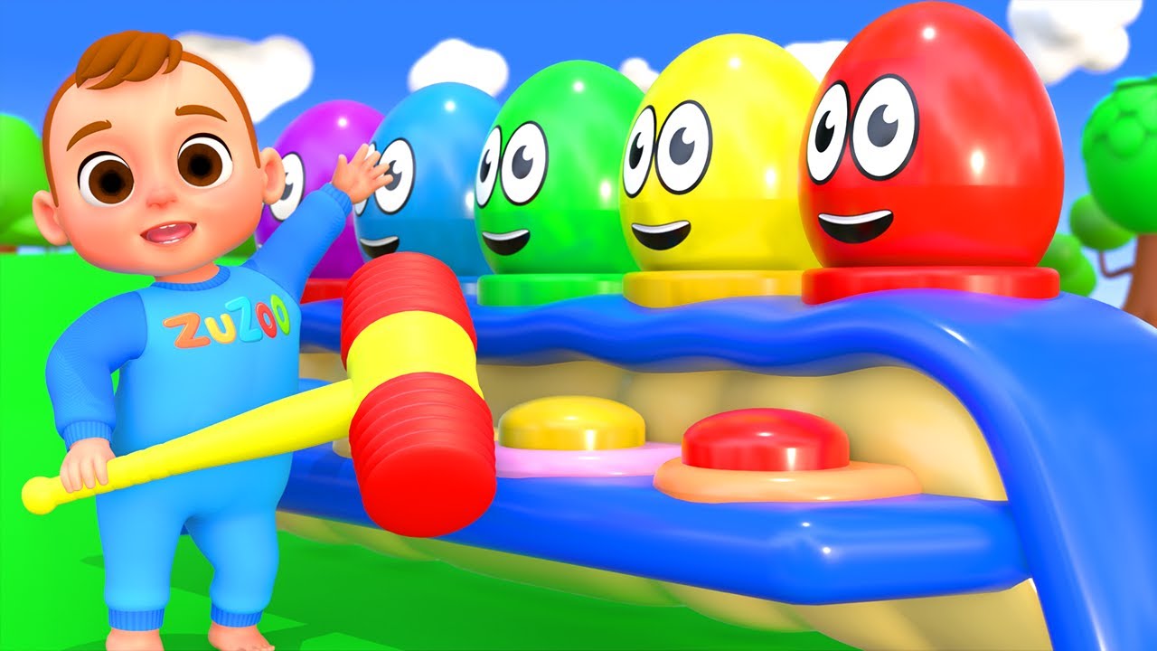 Canción de los Huevos Sorpresa | Canción de Colores | ZuZoo en Español – Canciones Infantiles