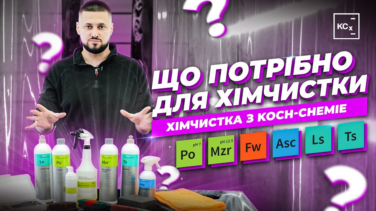ЩО ПОТРІБНО ДЛЯ ХІМЧИСТКИ АВТО | POL STAR TA MEHRZWECKREINIGER | ХІМЧИСТКА З KOCH-CHEMIE