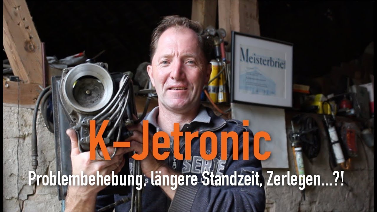 K-Jetronic - Problembehebung, l&auml;ngere Standzeit, Zerlegen   ?! Erkl&auml;rt vom Kfz Meister