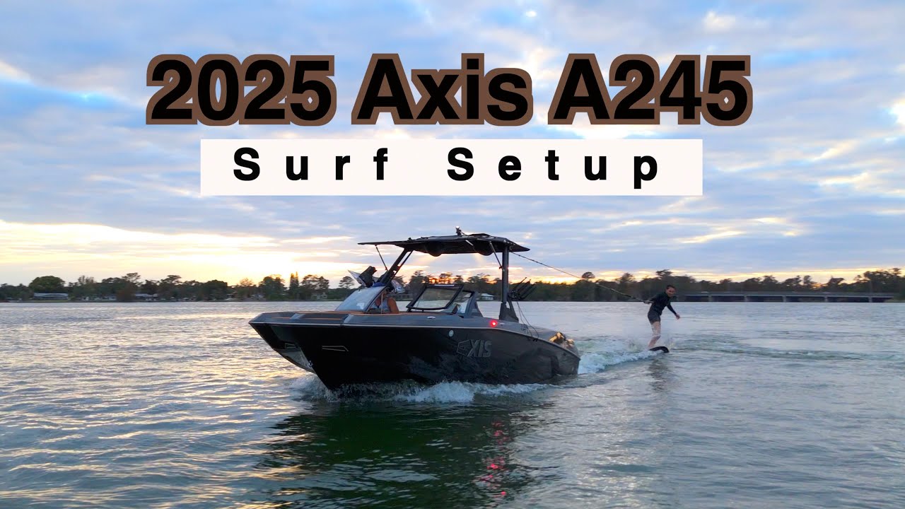 Wakesurf Setup on the A245