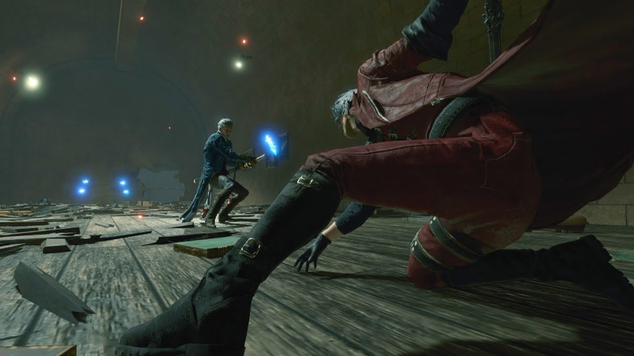 DMC5 Dante vs Vergil PVP