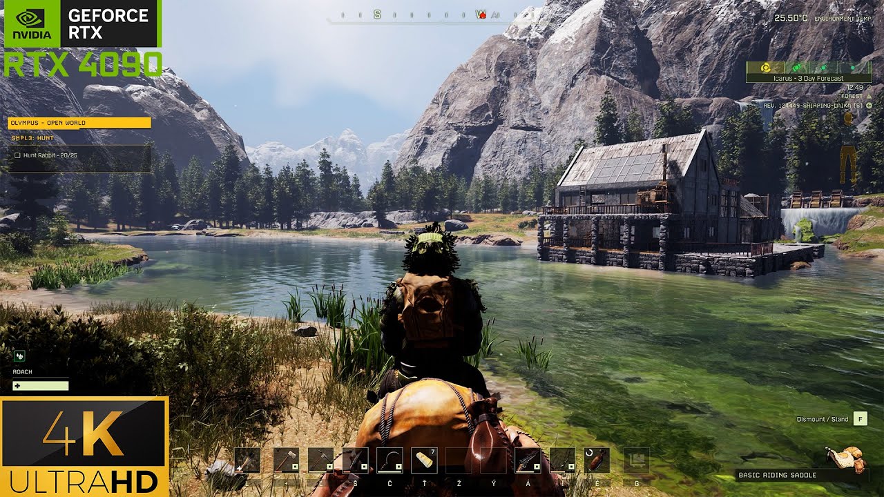 Icarus Gameplay 4K No commentary nVidia 4090