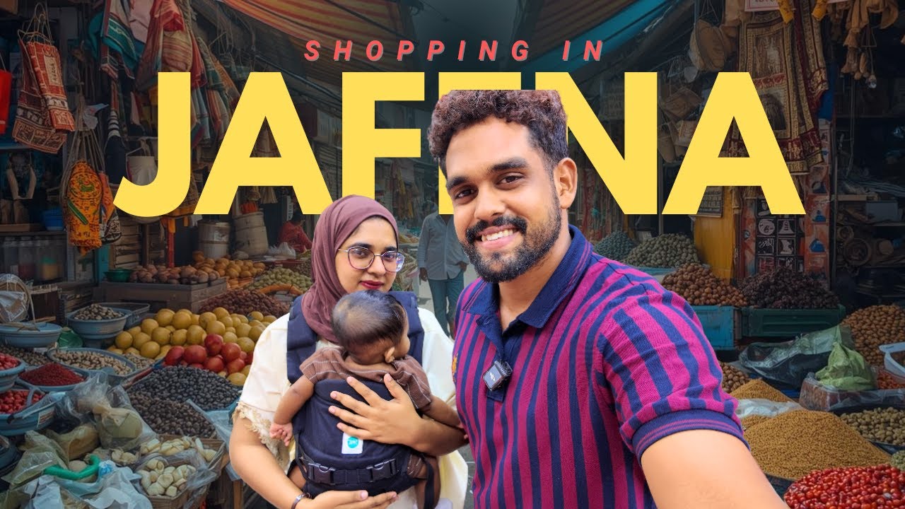Shopping time in JAFFNA 🛍️ 🫶🏻 || Aadil Osman | AANA Vlogs