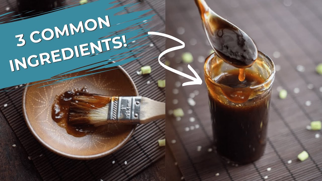 3 Ingredient Easy Teriyaki Sauce Recipe