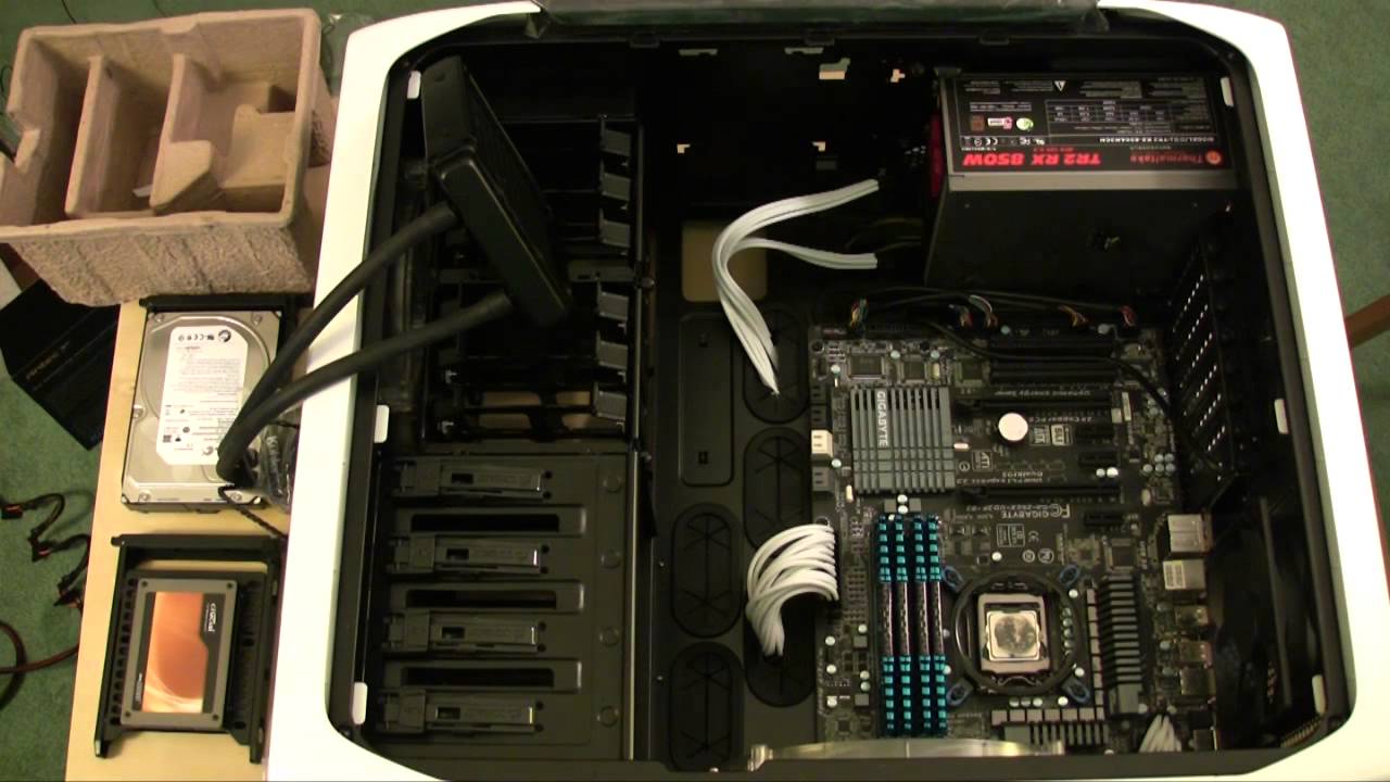 Case Swap: Corsair 600T Graphite Series White