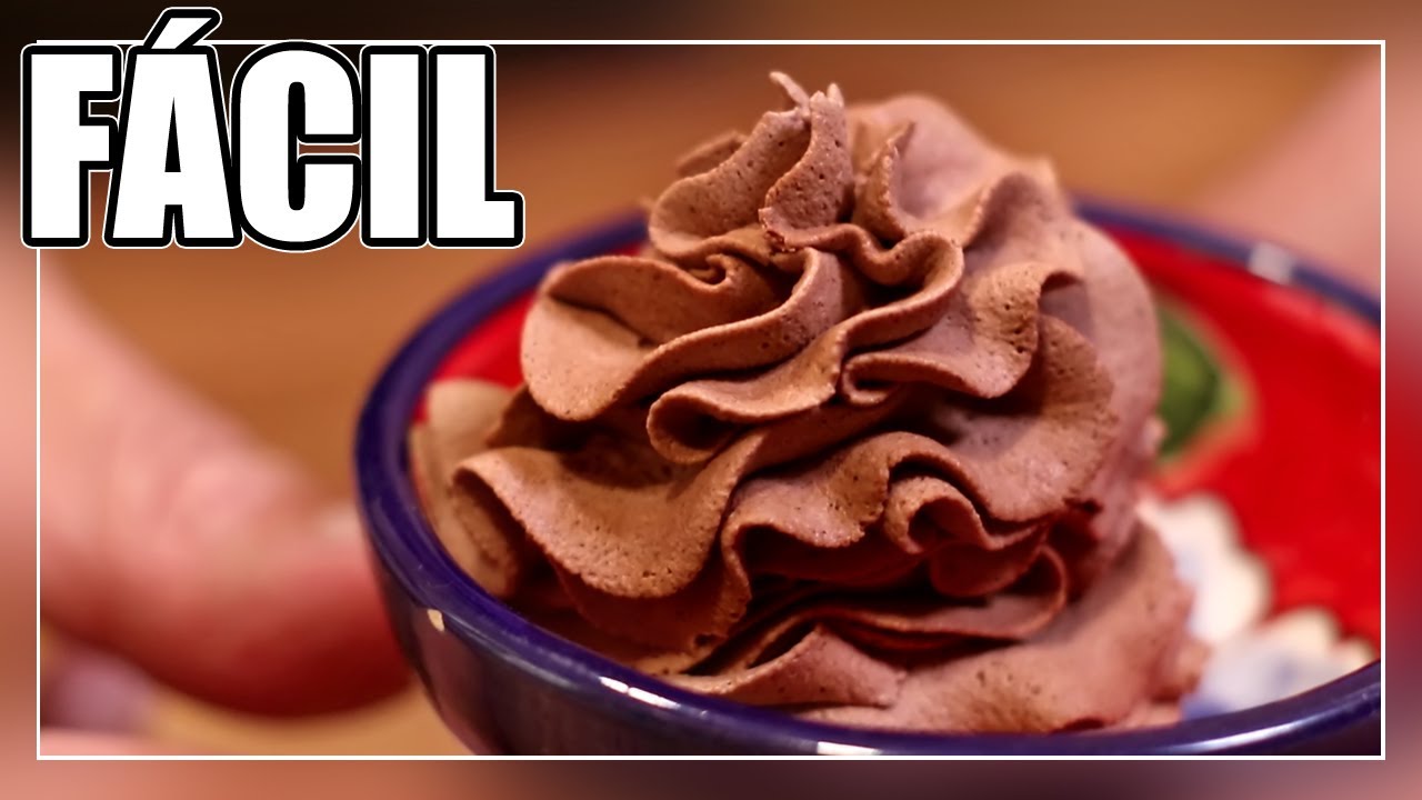 Crema TRUFADA para RELLENO y FROSTING | Facilísima