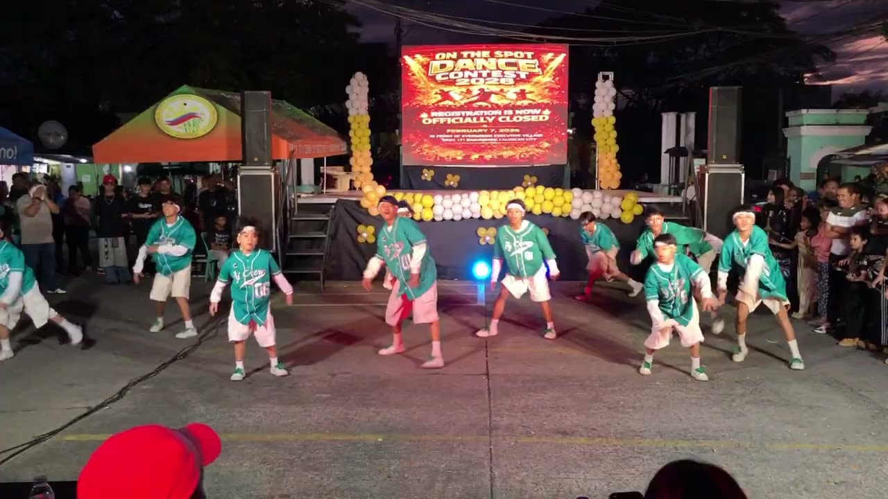 AJ CREW - ON THE SPOT DANCE 2026. @EVERGREEN EXCLUSIVE VILLAGE. BRGY BAGUMBONG CAL CITY.