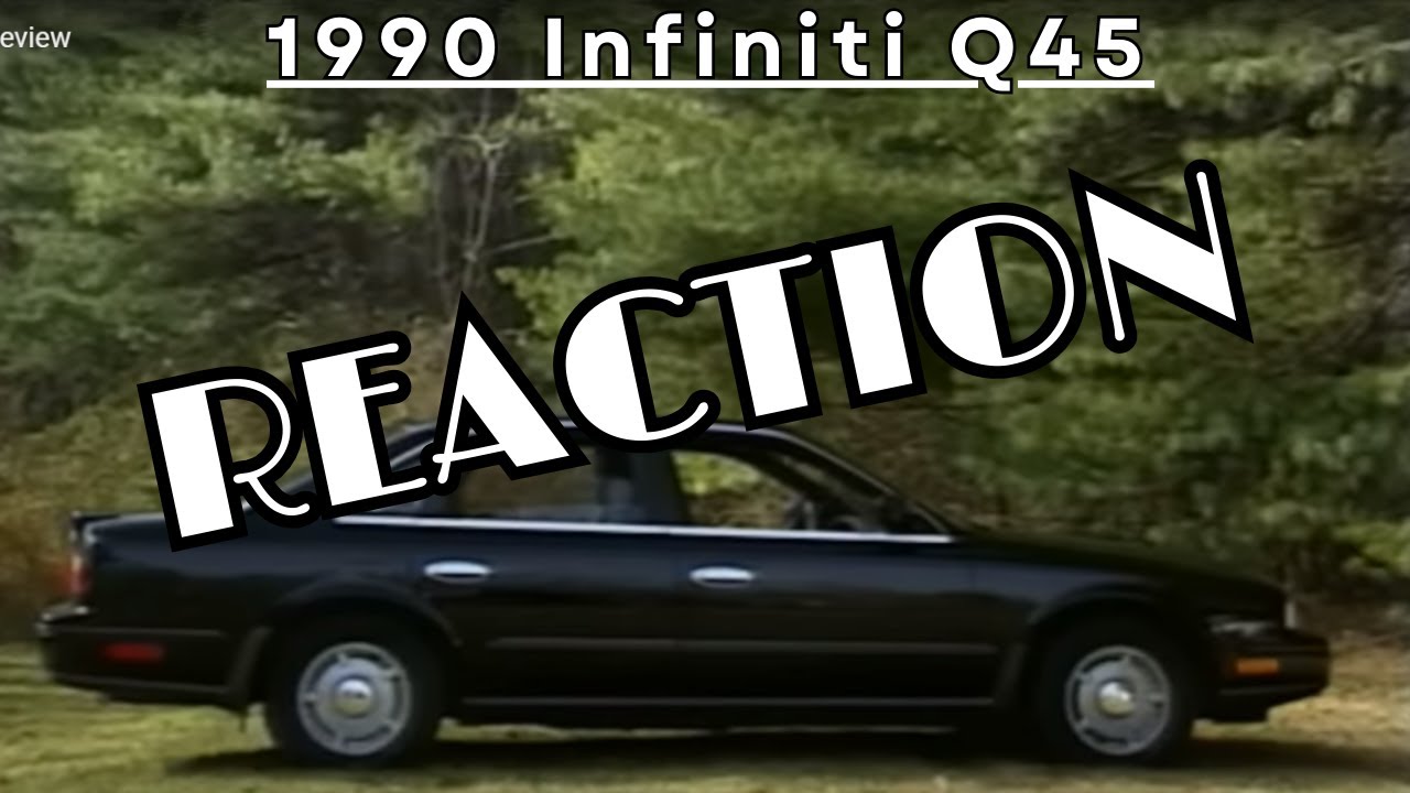 1990 Infiniti Q45 (Reaction) Motorweek Retro