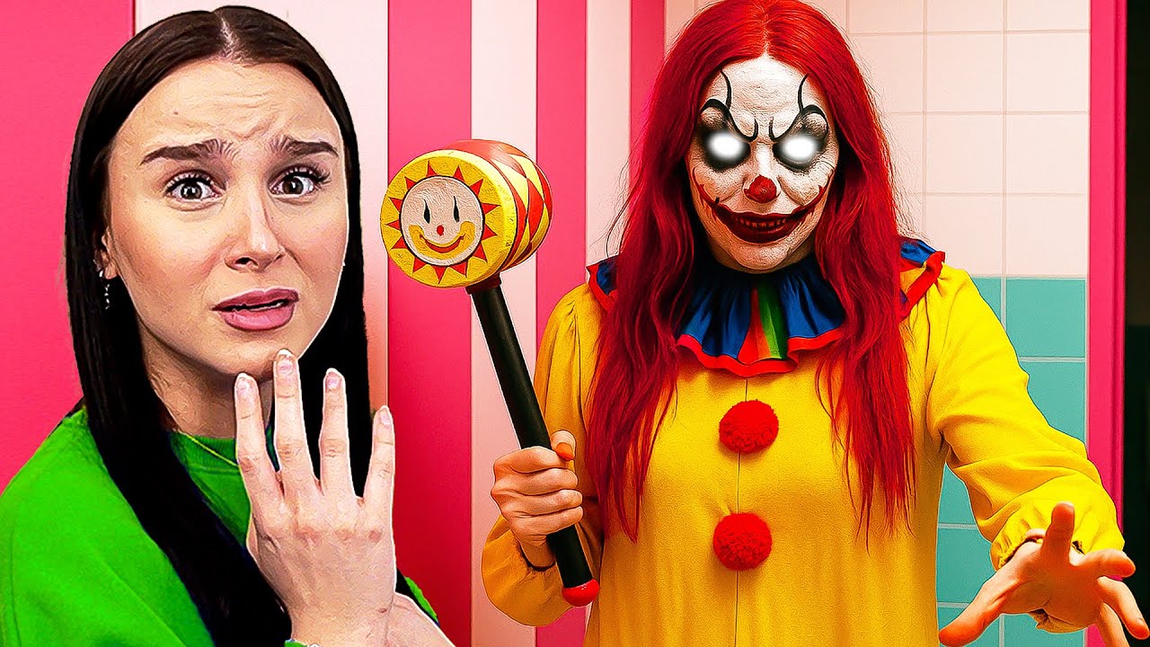 ALINA wird zum HORROR CLOWN ! 😰🩸(Teil 2) - Celina