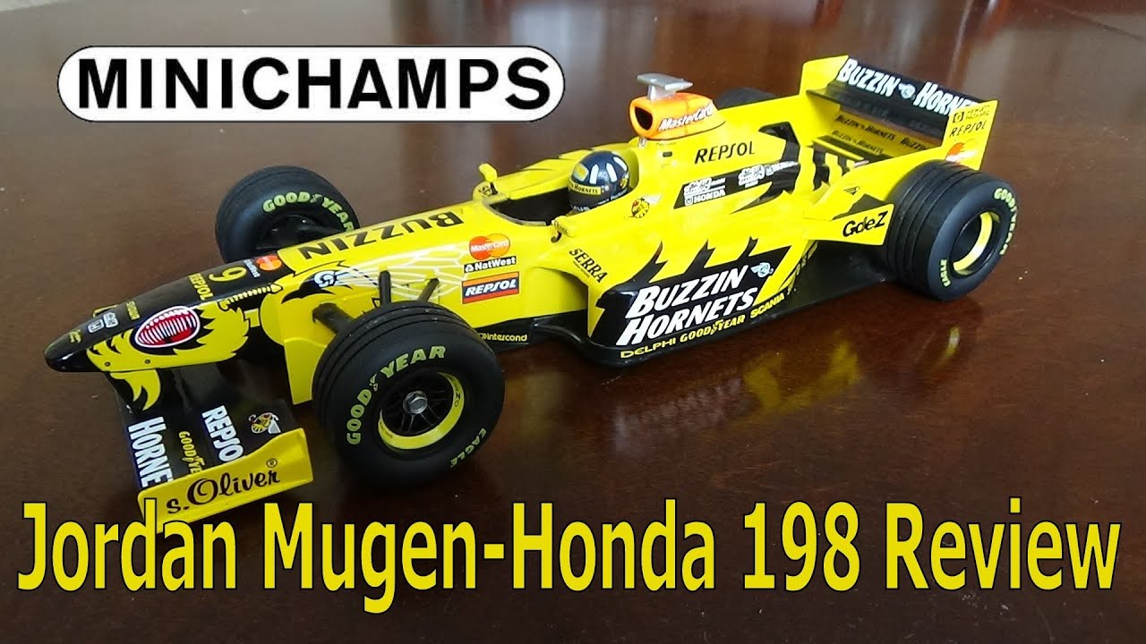 Minichamps Review, Jordan 198 1/18 (1998)