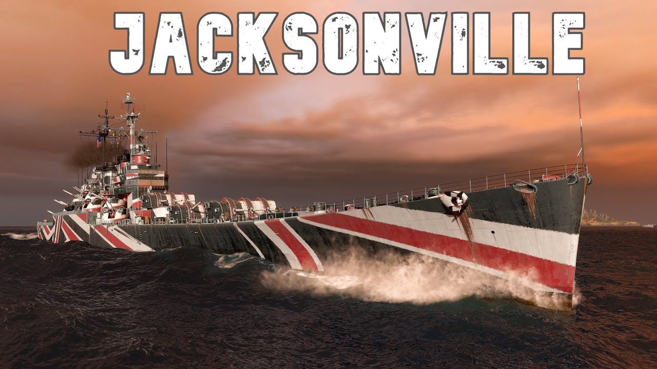 Jacksonville : 697 Hits - World of WarShips.