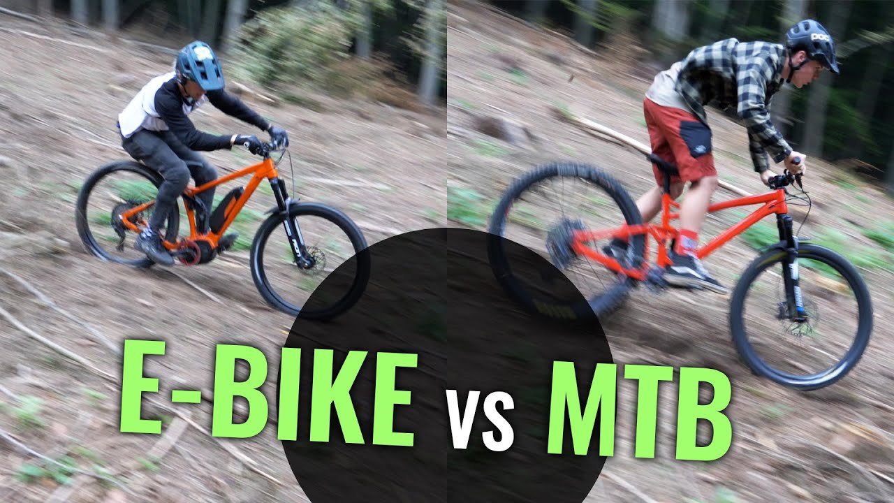 POROVNÁNÍ E-BIKE VS MTB V PRAXI!