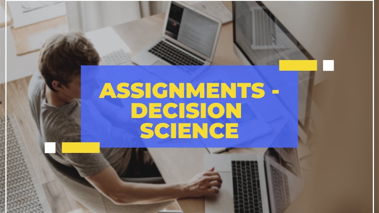 NMIMS Assignment - Decision Science - June 2022