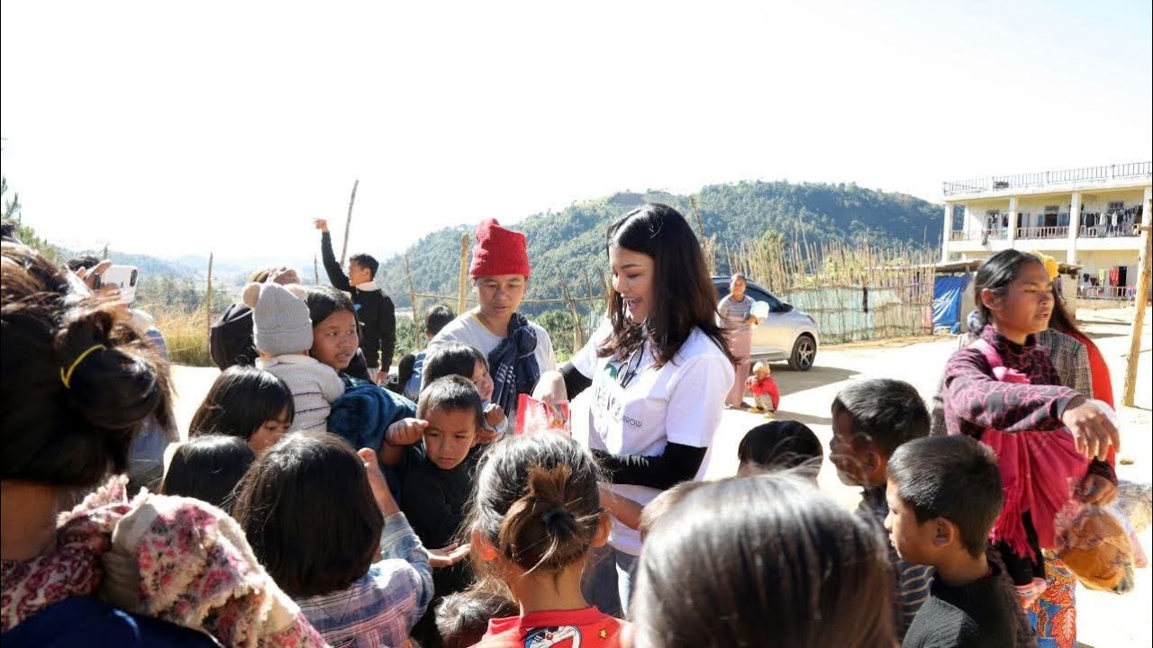 Visiting to Myanmar Refugees Camp in Mizoram. Part - 1