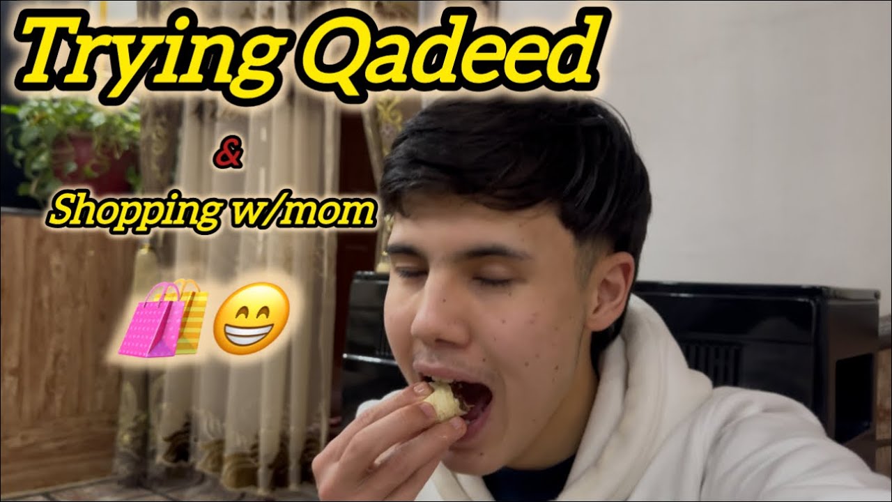Trying Qadeed + shopping with mom | Hazaragi vlogs | Hyder’s lifestyle 