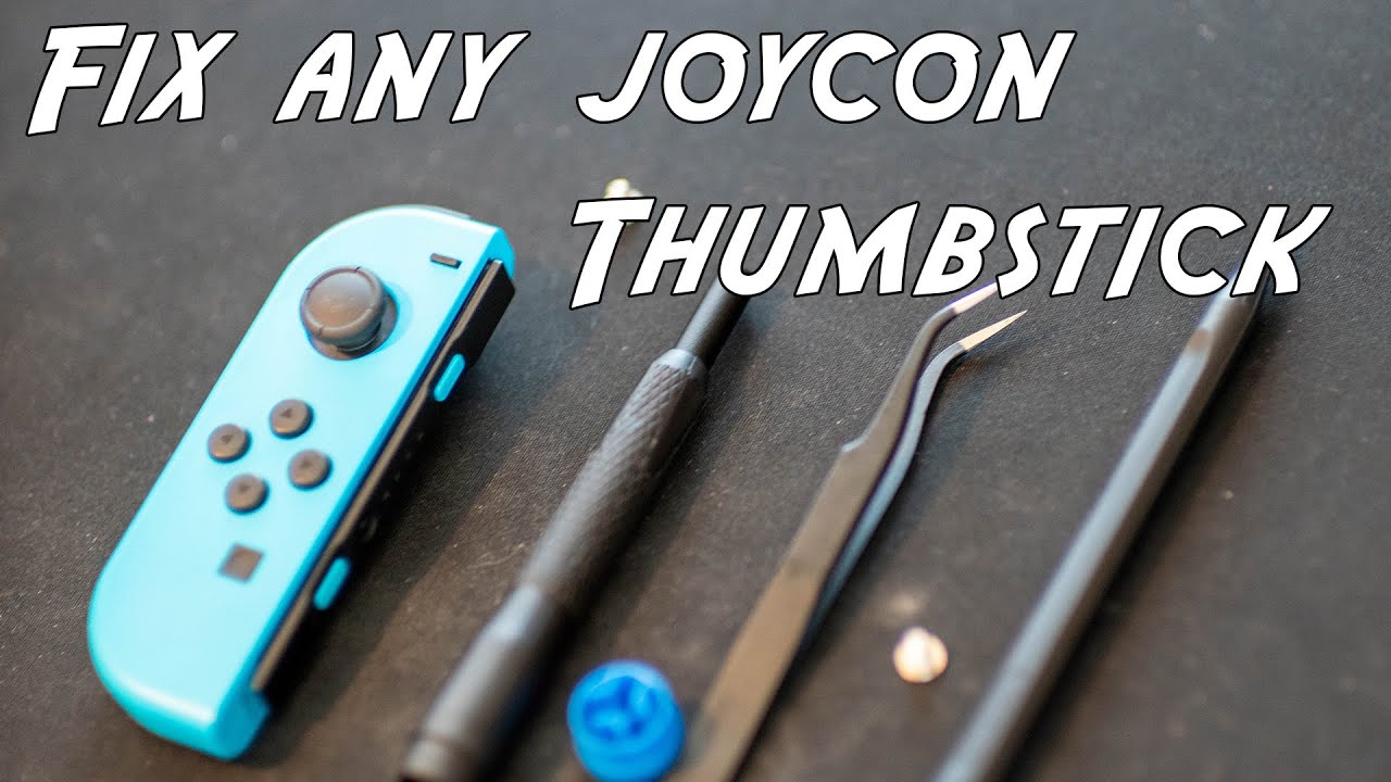 This Is How Easy It Is to Replace Joycon Thumbsticks!
