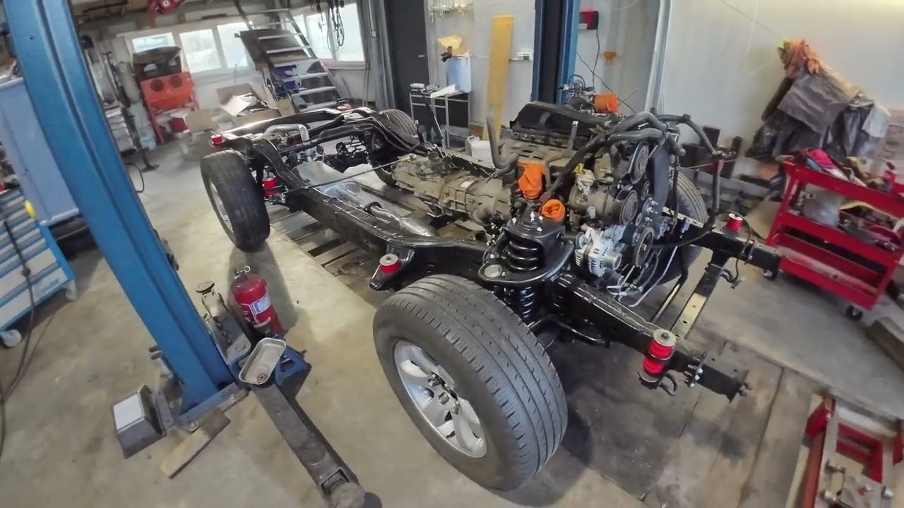 Renowacja ramy i podwozia Toyota Land Cruiser j120 części #5